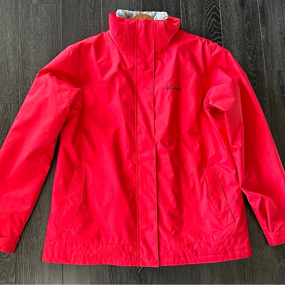 Columbia Women's Vibrant Red Winter Jacket
